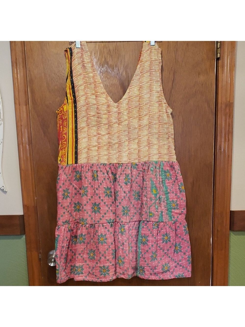Artisan-made Kantha Cotton Summer Dress